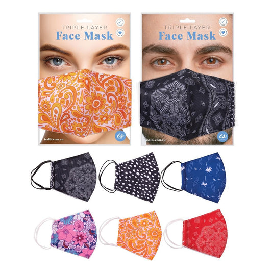 Triple Layer Face Mask