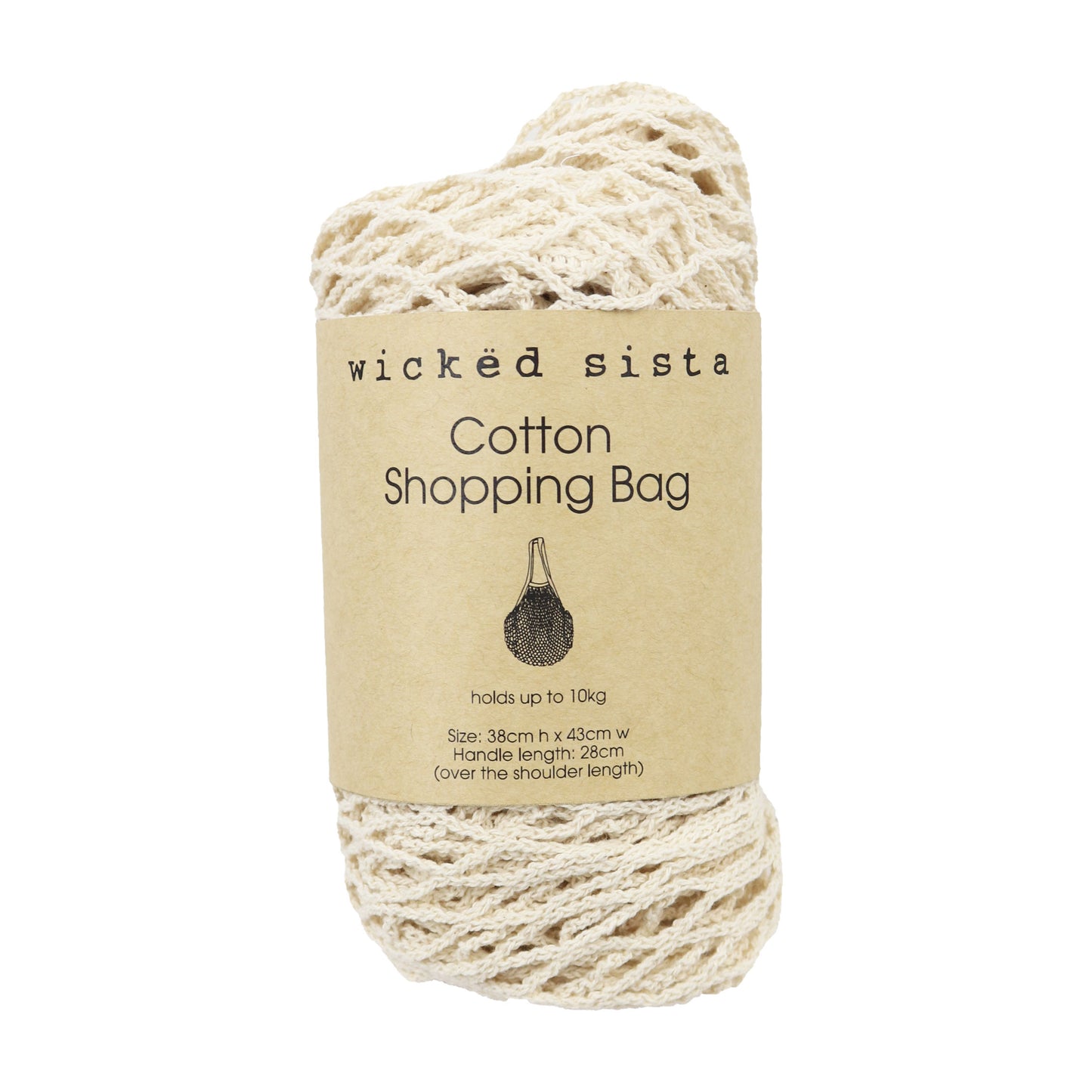 Natural Cotton Shopping Bag