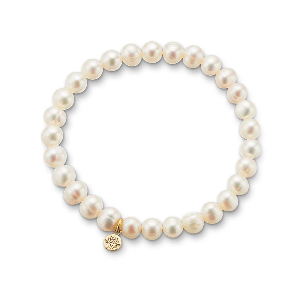 Pearl gem bracelet