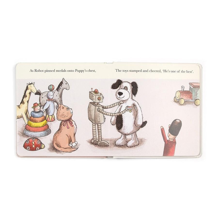 Jellycat Scruffy Puppy Book